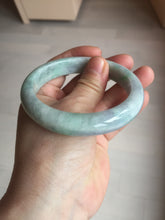 Load image into Gallery viewer, 59mm Certified Type A 100% Natural sunny green purple Jadeite Jade bangle BP40-1180