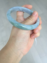 Load image into Gallery viewer, 59.2mm Certified Type A 100% Natural green purple Jadeite Jade bangle BQ56-6885