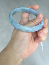 Load image into Gallery viewer, 59.2mm Certified Type A 100% Natural green purple Jadeite Jade bangle BQ56-6885