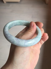 Load image into Gallery viewer, 59mm Certified Type A 100% Natural sunny green purple Jadeite Jade bangle BP38-1181