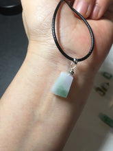 Load image into Gallery viewer, 100% natural type A icy watery sunny green/purple/yellow small Jadeite Jade baroque pendant group BK103