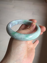 Load image into Gallery viewer, 59mm Certified Type A 100% Natural sunny green purple Jadeite Jade bangle BP38-1181