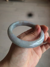 Load image into Gallery viewer, 57.7mm certified Type A 100% Natural red/brown/purple/gray Jadeite Jade bangle BG56-0312