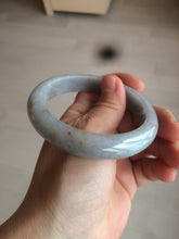 Load image into Gallery viewer, 57.7mm certified Type A 100% Natural red/brown/purple/gray Jadeite Jade bangle BG56-0312