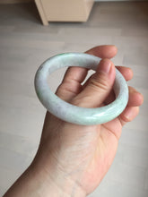 Load image into Gallery viewer, 57.2mm Certified Type A 100% Natural sunny green purple Jadeite Jade bangle BP43-0620