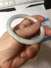 Load image into Gallery viewer, 55mm certified Type A 100% Natural light green red brown round cut Jadeite Jade bangle PH204-6199