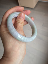 Load image into Gallery viewer, 57.2mm Certified Type A 100% Natural sunny green purple Jadeite Jade bangle BP43-0620