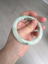 Load image into Gallery viewer, 55.5mm Certified 100% natural Type A fresh green yellow orange jadeite jade bangle BN1-6331