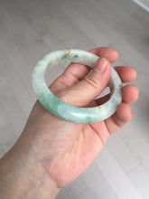 Load image into Gallery viewer, 55.5mm Certified 100% natural Type A fresh green yellow orange jadeite jade bangle BN1-6331