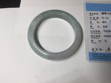 Load image into Gallery viewer, 53.5mm certified 100% natural Type A light green/purple jadeite jade bangle BP34-3401