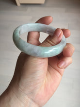 Load image into Gallery viewer, 56.5mm 100% natural type A green/white/purple/red (FU LU SHOU) jadeite jade bangle BP54-0621