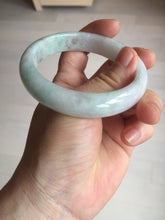 Load image into Gallery viewer, 56.5mm 100% natural type A green/white/purple/red (FU LU SHOU) jadeite jade bangle BP54-0621