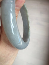 Load image into Gallery viewer, 57mm Certificated 100% natural type A light green/gray/black jadeite jade bangle BP53-5969