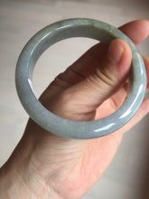 Load image into Gallery viewer, 57mm Certificated 100% natural type A light green/gray/black jadeite jade bangle BP53-5969