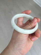 Load image into Gallery viewer, 58mm Certificate light green white orange green jadeite jade bangle BQ68(1013)