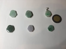 Load image into Gallery viewer, 100% Natural type A sunny green/purple doggy paw Jadeite Jade pendant AX146