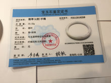 Load image into Gallery viewer, 57.3mm Certified Type A 100% Natural white purple brown red round cut Jadeite bangle PH193-8258