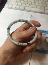 Load image into Gallery viewer, 60.2mm certified Type A 100% Natural sunny green red brown slim round cut Jadeite Jade bangle PH209-6198
