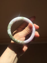 Load image into Gallery viewer, 卖了 62.3mm certified 100% natural Type A purple white brown jadeite jade bangle AZ157-4009