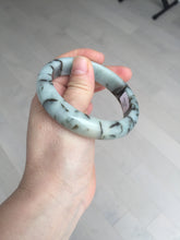 Load image into Gallery viewer, 58mm certified Type A 100% Natural light green/blue/dark green bamboo forest Jadeite Jade bangle BK132-(5294)