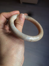 Load image into Gallery viewer, 54.7mm 100% natural beige yellow pink round cut Coral Jade (珊瑚玉) bangle SY36