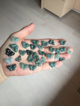 Load image into Gallery viewer, 100% Natural type A icy watery light dark green/blue/gray/black Guatemala Jadeite Jade butterfly pendant BP177