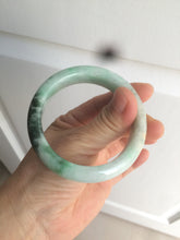 Load image into Gallery viewer, 52.3mm Certified 100% Natural type A sunny green/dark green deep forest Jadeite Jade bangle Deep in the forest AZ8-1651