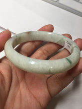 Load image into Gallery viewer, 58mm Certificate light green white orange green jadeite jade bangle BQ68(1013)