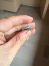 Load image into Gallery viewer, Size 2 3/4 (13.8mm) 100% natural type A icy watery green/blue/purple Guatemala jadeite jade band ring group AA104