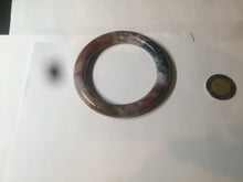 Load image into Gallery viewer, 55.4 100% natural red/yellow/brown/black round cut ocean jasper bangle SY44