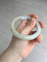 Load image into Gallery viewer, 57.5mm Certified Type A 100% Natural icy watery yellow purple Jadeite Jade bangle BL52-3270