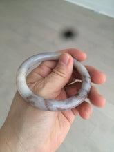 Load image into Gallery viewer, 52.5mm 100% natural beige brown gray beige round cut Coral Jade (珊瑚玉) bangle SY65