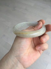 Load image into Gallery viewer, 57.5mm Certified Type A 100% Natural icy watery yellow purple Jadeite Jade bangle BL52-3270