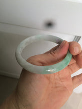 Load image into Gallery viewer, 56.9mm certified 100% natural Type A sunny green jadeite jade bangle L150-5348