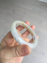 Load image into Gallery viewer, 57.5mm Certified Type A 100% Natural icy watery yellow purple Jadeite Jade bangle BL52-3270