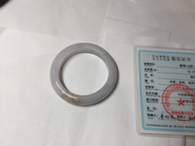 Load image into Gallery viewer, 50.5mm certified 100% Natural type A light green purple white yellow Jadeite Jade bangle PH244-0740