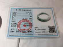 Load image into Gallery viewer, 52.6mm certified 100% Natural type A sunny green yellow purple (Fu Lu Shou)Jadeite Jade bangle PH245-0504