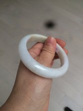 Load image into Gallery viewer, 54.5mm Certified 100% natural Type A sunny green/yellow/white jadeite jade bangle L148-5353