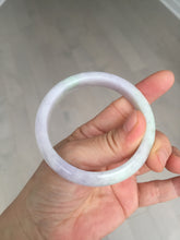 Load image into Gallery viewer, 54.5mm certified Type A 100% Natural sunny green purple white Jadeite Jade bangle BQ73-4931
