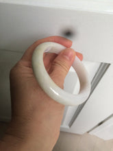 Load image into Gallery viewer, 54.5mm Certified 100% natural Type A sunny green/yellow/white jadeite jade bangle L148-5353