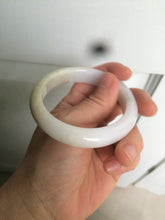 Load image into Gallery viewer, 54.5mm Certified 100% natural Type A sunny green/yellow/white jadeite jade bangle L148-5353