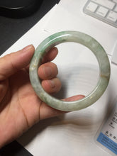 Load image into Gallery viewer, 55.5mm Certified 100% natural Type A fresh green yellow orange jadeite jade bangle BN1-6331