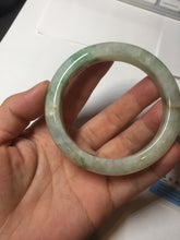 Load image into Gallery viewer, 55.5mm Certified 100% natural Type A fresh green yellow orange jadeite jade bangle BN1-6331