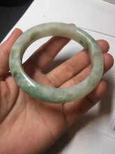 Load image into Gallery viewer, 55.5mm Certified 100% natural Type A fresh green yellow orange jadeite jade bangle BN1-6331