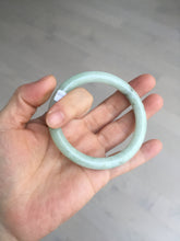 Load image into Gallery viewer, 55.7mm Certified 100% natural Type A light green round cut jadeite jade bangle BL54-3291