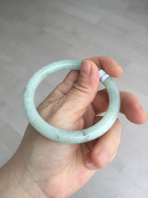 Load image into Gallery viewer, 55.7mm Certified 100% natural Type A light green round cut jadeite jade bangle BL54-3291