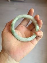 Load image into Gallery viewer, 55.5mm Certified 100% natural Type A fresh green yellow orange jadeite jade bangle BN1-6331