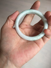 Load image into Gallery viewer, 53mm Certified Type A 100% Natural sunny green white(白底青) Jadeite Jade bangle BP41-3176