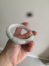 Load image into Gallery viewer, 59.8mm Certificated Type A 100% Natural white/sunny green/purple jadeite jade bangle AZ5-9139
