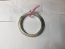 Load image into Gallery viewer, 56.7mm type A 100% Natural green/purple/pink/white (福禄寿) Jadeite Jade bangle G52